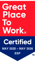 Great Place to work Certified
